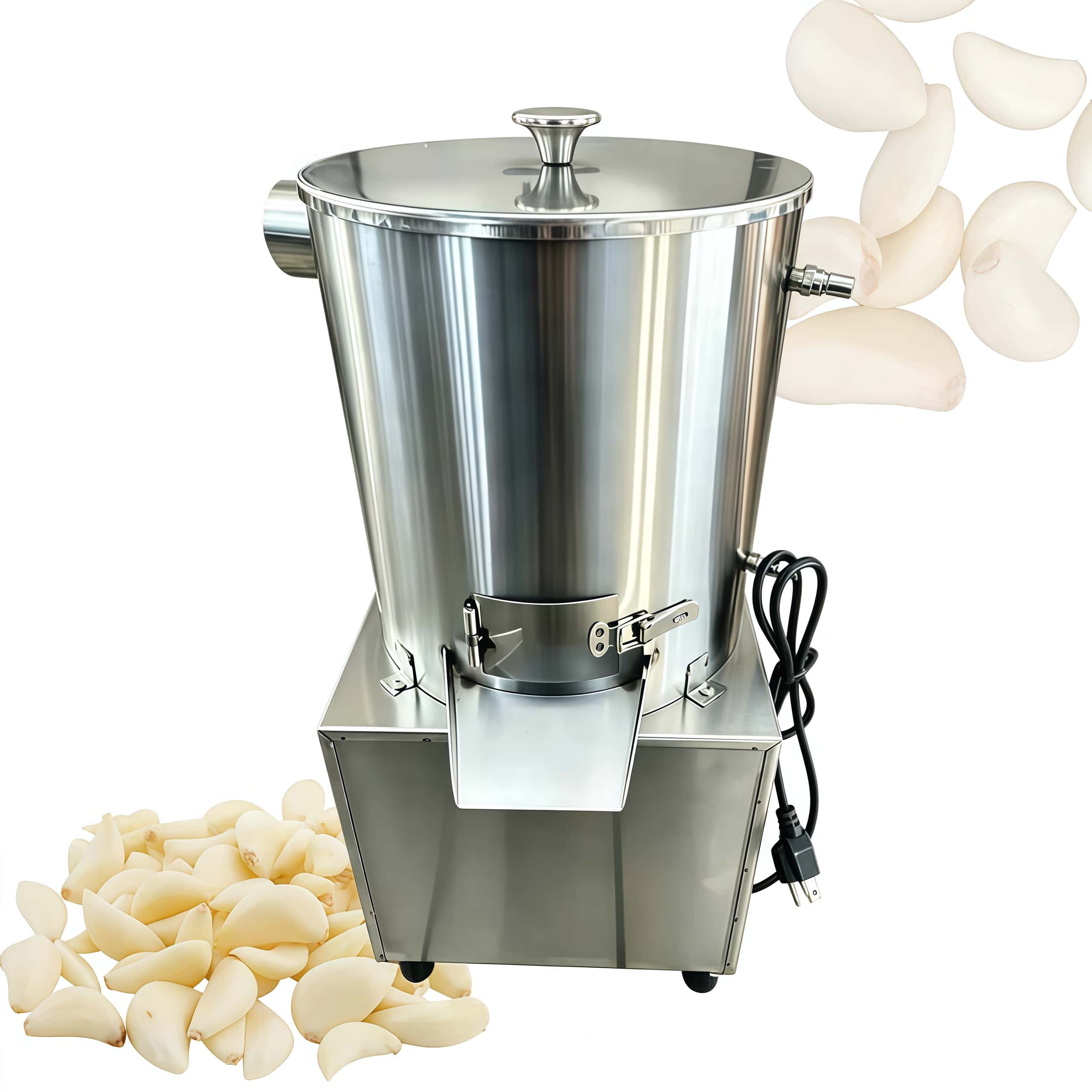 Commercial Potato Peeler - Pneumatic Table-Top Garlic Peeling Separating Machine