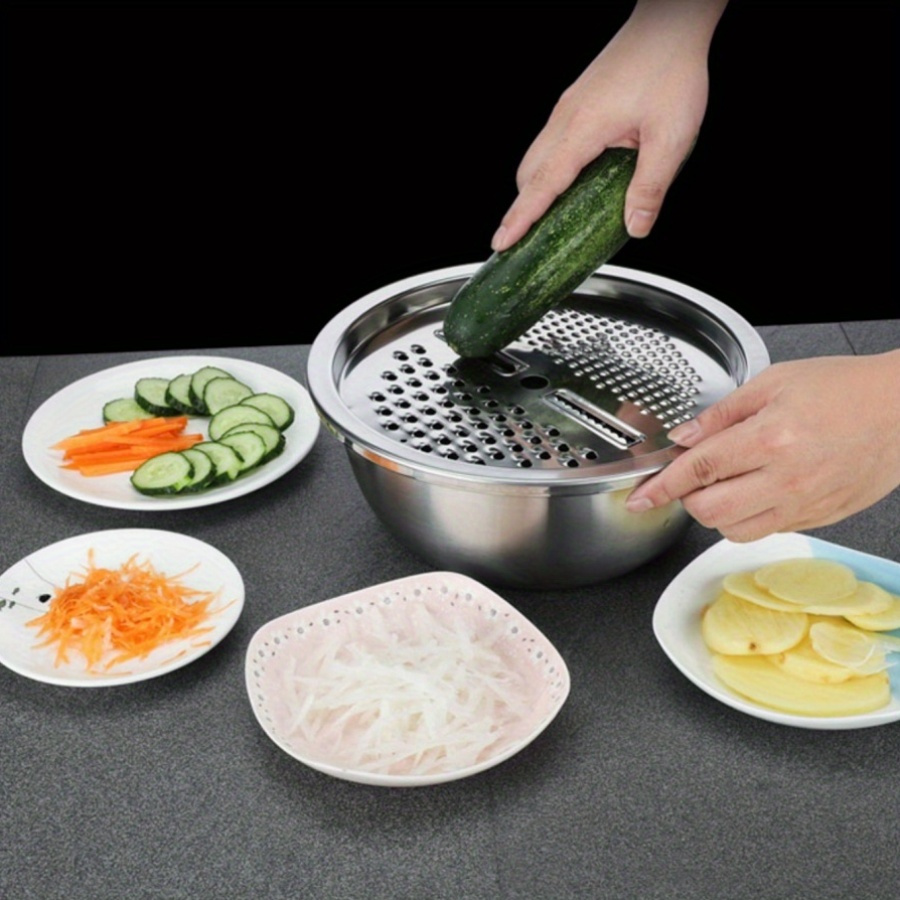 Commercial Kitchen Products - Multi functional vegetable cutter, shredder plate,