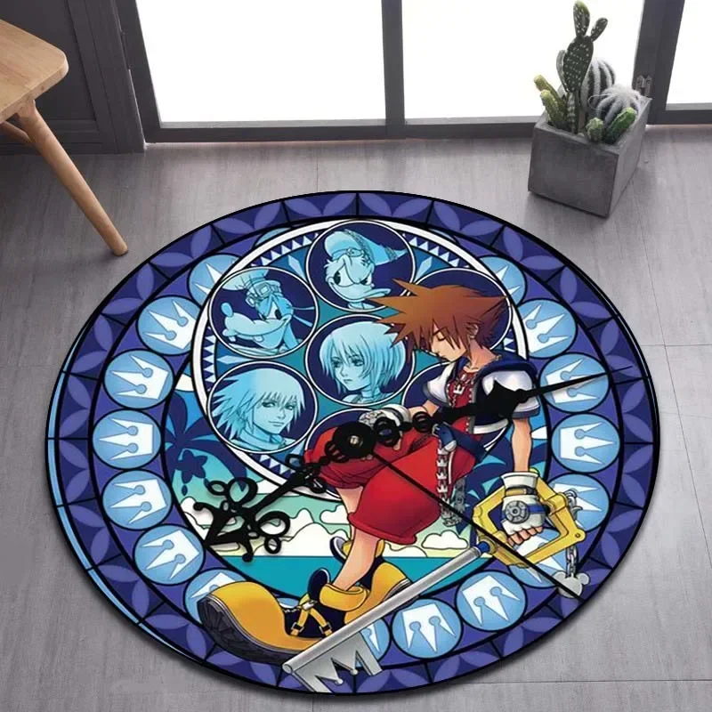 Commercial Kitchen Non Slip Flooring - Kingdom Hearts Cartoon Pattern Area Rug