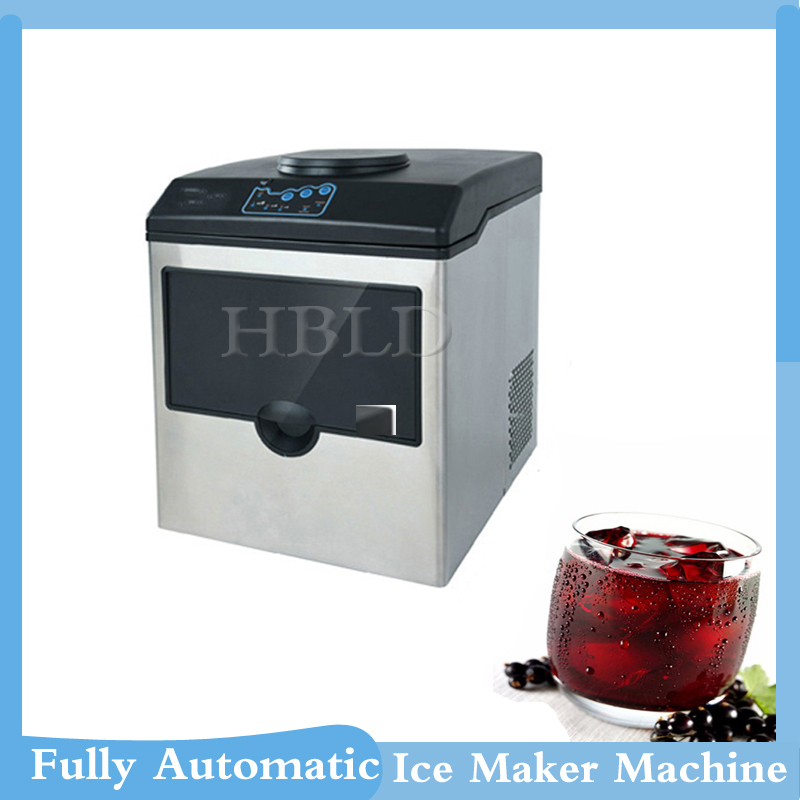 Commercial Kitchen Ice Machine - HBLD Fast Portable Ice Maker Small