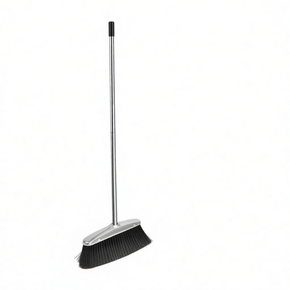 Commercial Kitchen Broom - Commercial Stainless Steel Broom Dustpan Set