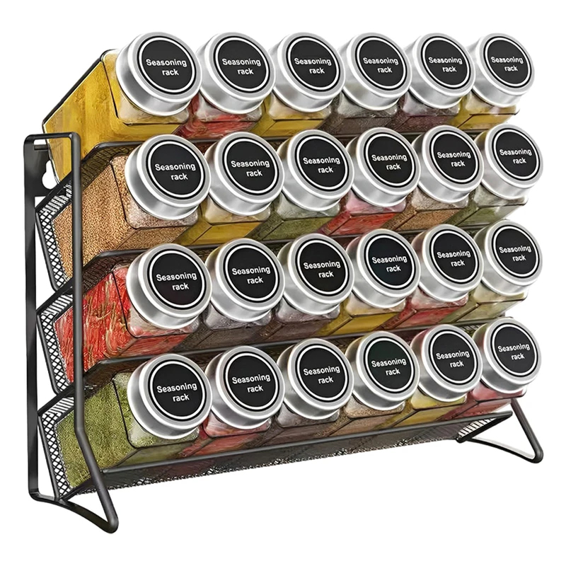 4 Tier Carbon Steel Spice Orga - огляд і ціна Commercial Kitchen Shelving