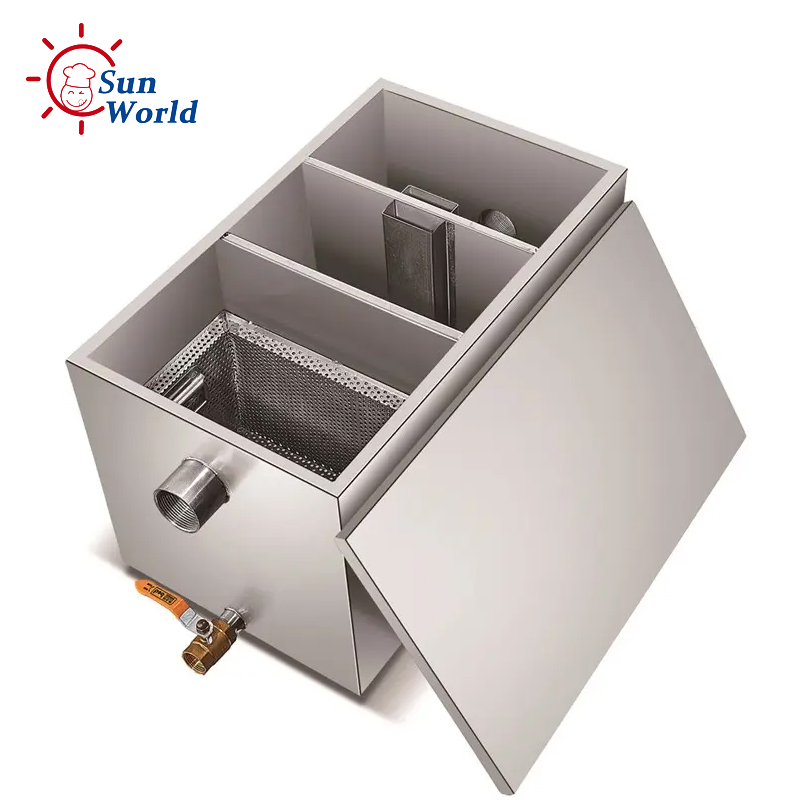 Industrial Under Sink Oil Grea - огляд і ціна Commercial Kitchen Grease Interceptor