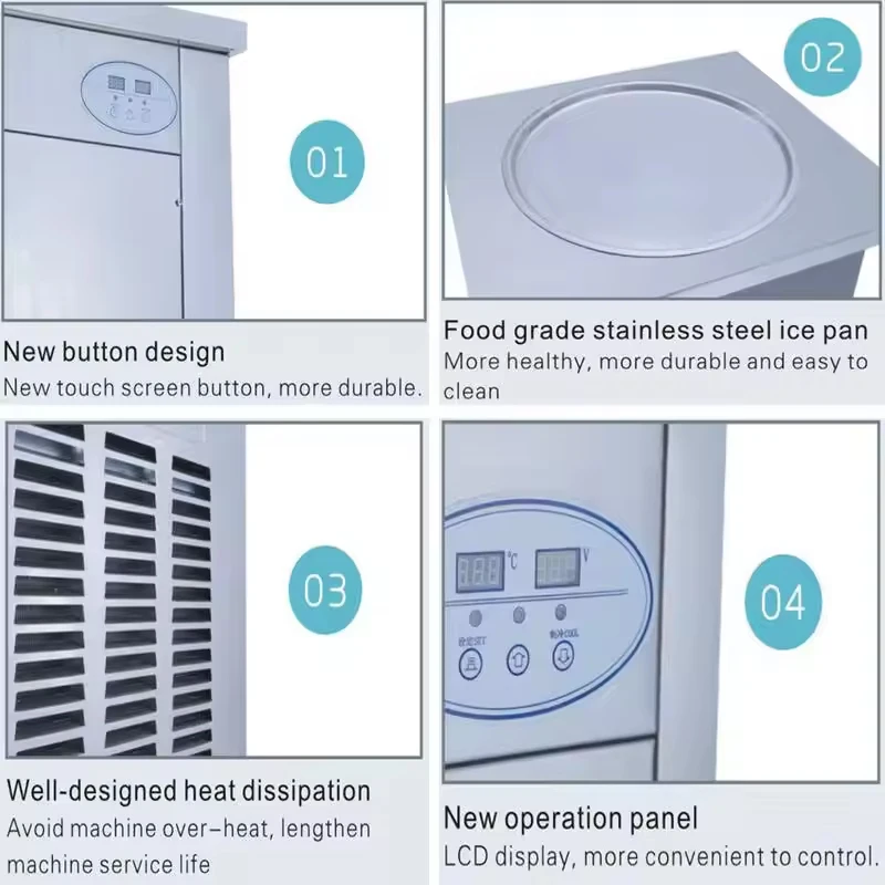 Automatic Large Pot Ice Cream  - огляд і ціна Commercial Kitchen Ice Machine