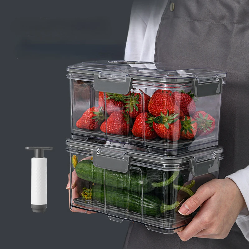 Vacuum Fresh-keeping Transpare - огляд і ціна Commercial Kitchen Refrigerator