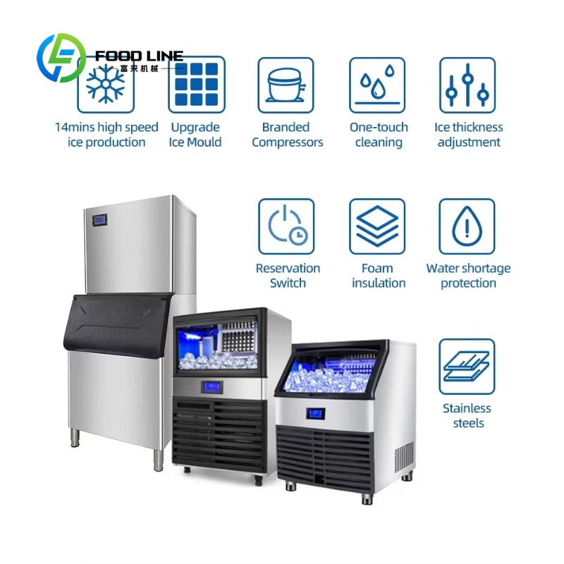 Commercial Ice Cube Maker Mach - огляд і ціна Commercial Kitchen Refrigerator