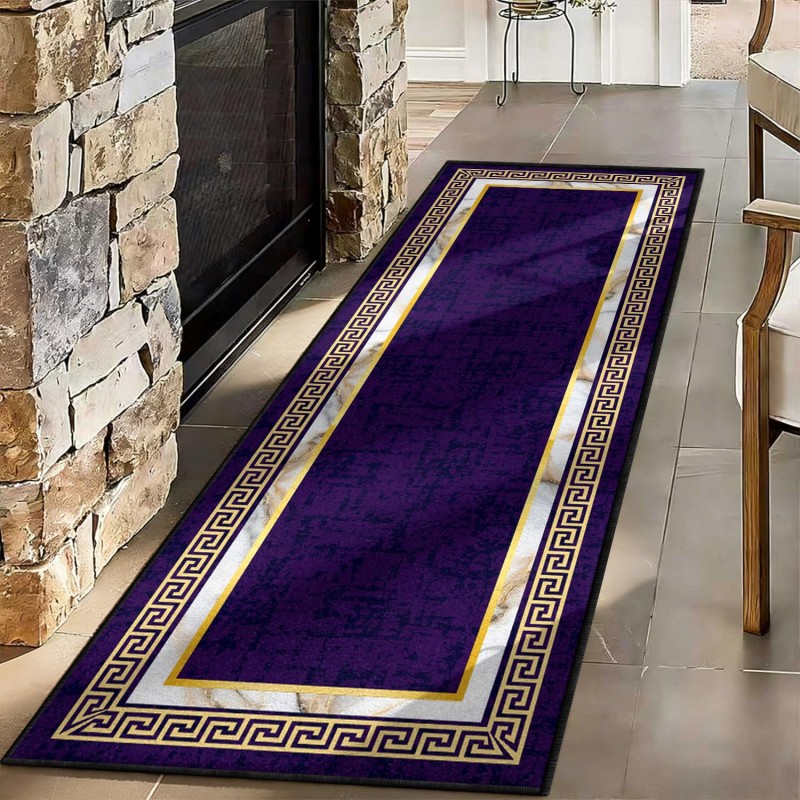 Abstract Art Runner Rug Blue Y - огляд і ціна Commercial Kitchen Non Slip Flooring