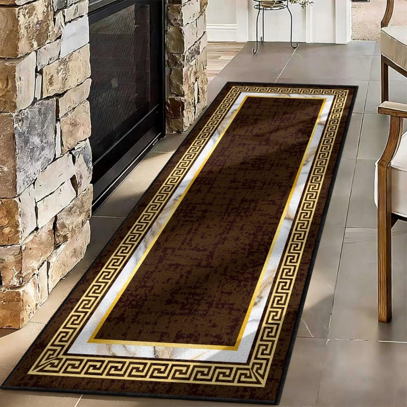 Abstract Art Runner Rug Blue Y - огляд і ціна Commercial Kitchen Non Slip Flooring
