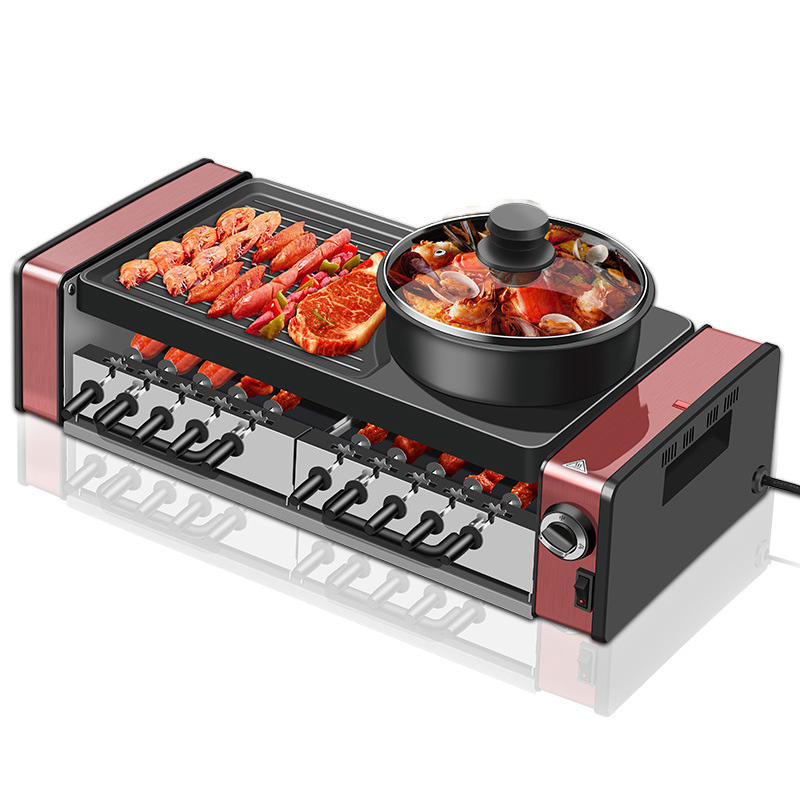 Home Electric Grill Skewer Mac - огляд і ціна Electric Griddle Flat Top