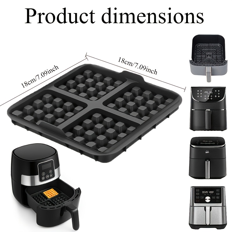 Square Waffle Mold, Non-Stick  - огляд і ціна Commercial Kitchen Cooking