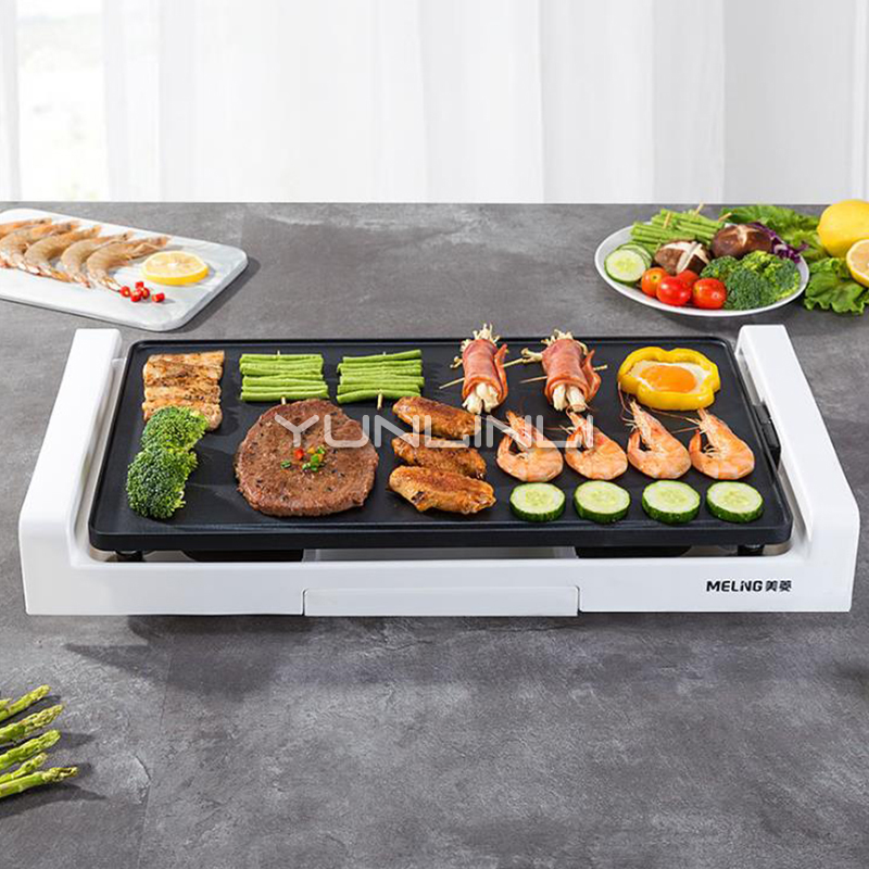 Smokeless Barbecue Grill Korea - огляд і ціна Electric Griddle Flat Top
