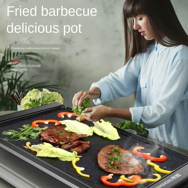 220V Large Electric Grill Barb - огляд і ціна Electric Griddle Flat Top