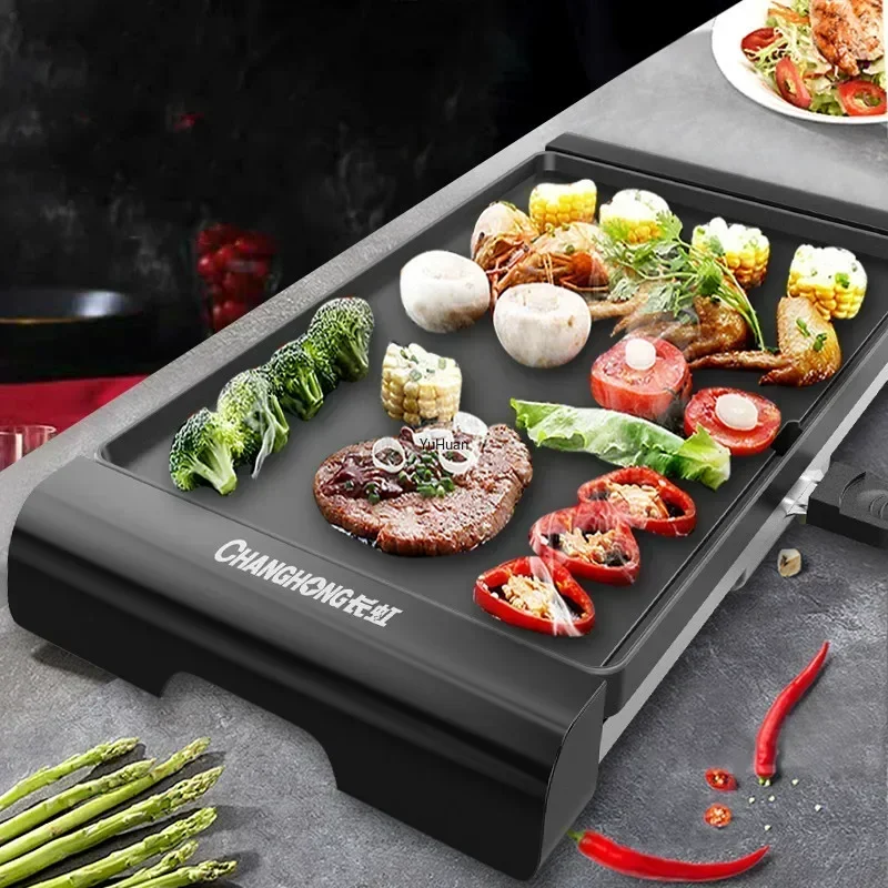 220V Large Electric Grill Barb - огляд і ціна Electric Griddle Flat Top