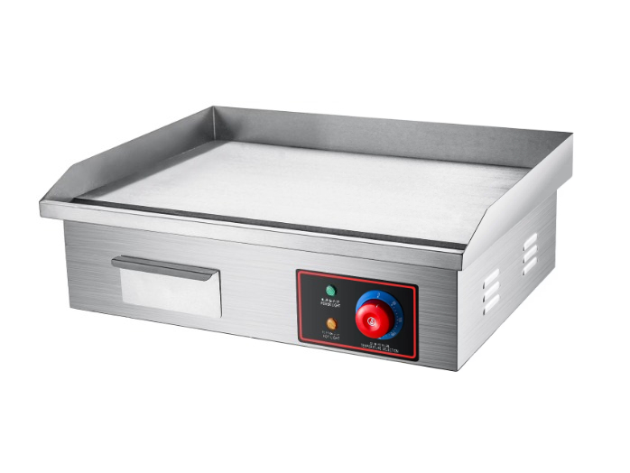 220V 1700W 818B Electric Flat  - огляд і ціна Electric Griddle Flat Top
