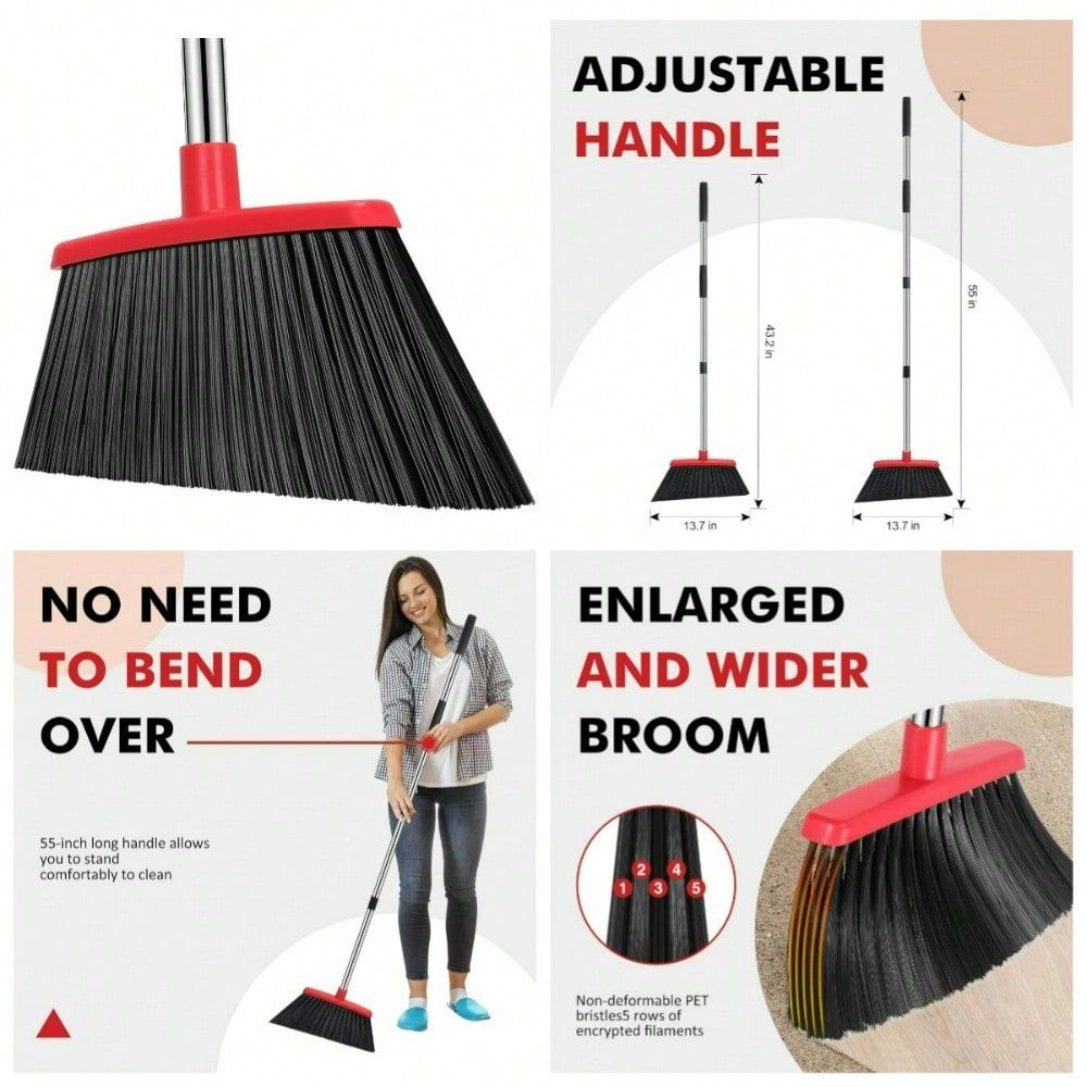 Inch Heavy Duty Outdoor Broom  - огляд і ціна Commercial Kitchen Broom