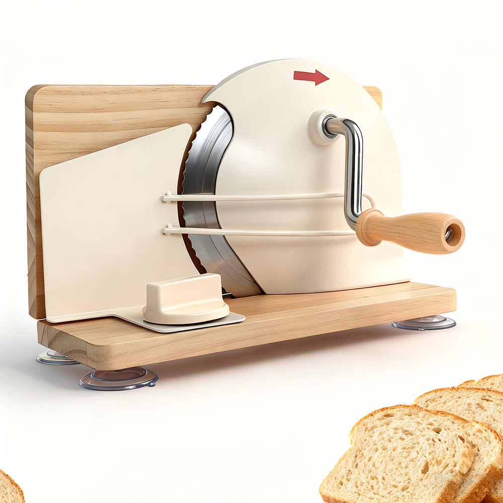 Hand Crank Bread Slicer 5-20mm - огляд і ціна Commercial Bread Slicer