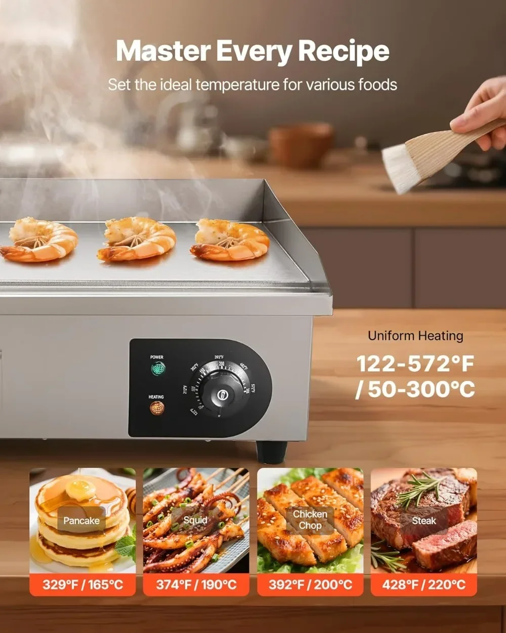 Hot-sellingCommercial Electric - огляд і ціна Electric Griddle Flat Top