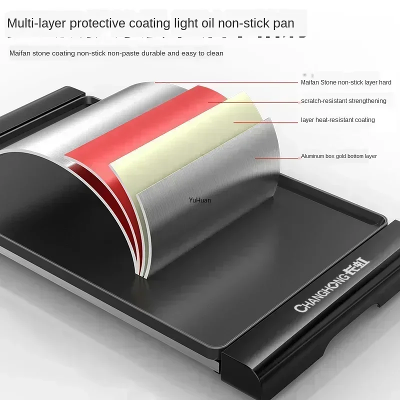 Home grill smokeless large ele - огляд і ціна Electric Griddle Flat Top