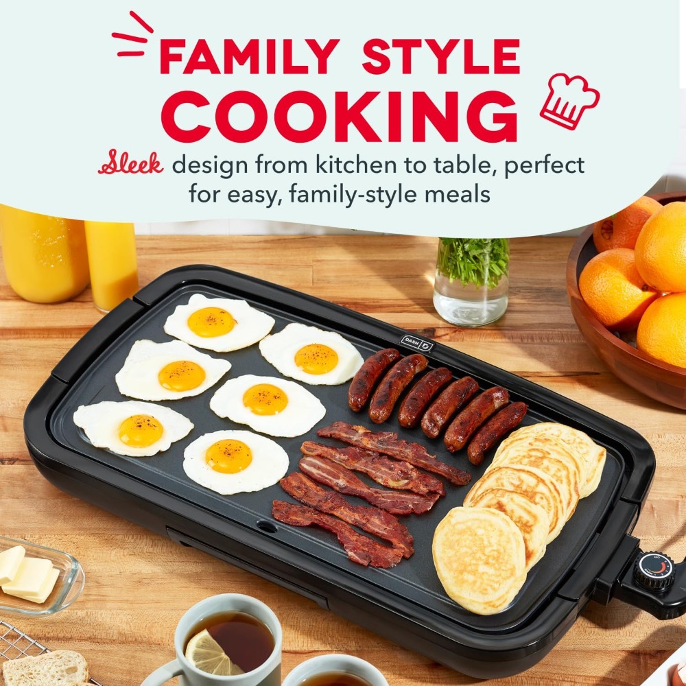 Electric Griddle with Removabl - огляд і ціна Electric Griddle Flat Top