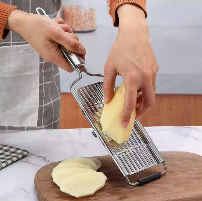 4 in1 Vegetable Slicer Stainle - огляд і ціна Commercial Potato Peeler