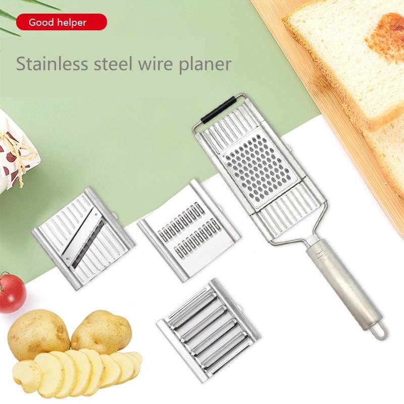 4 in1 Vegetable Slicer Stainle - огляд і ціна Commercial Potato Peeler