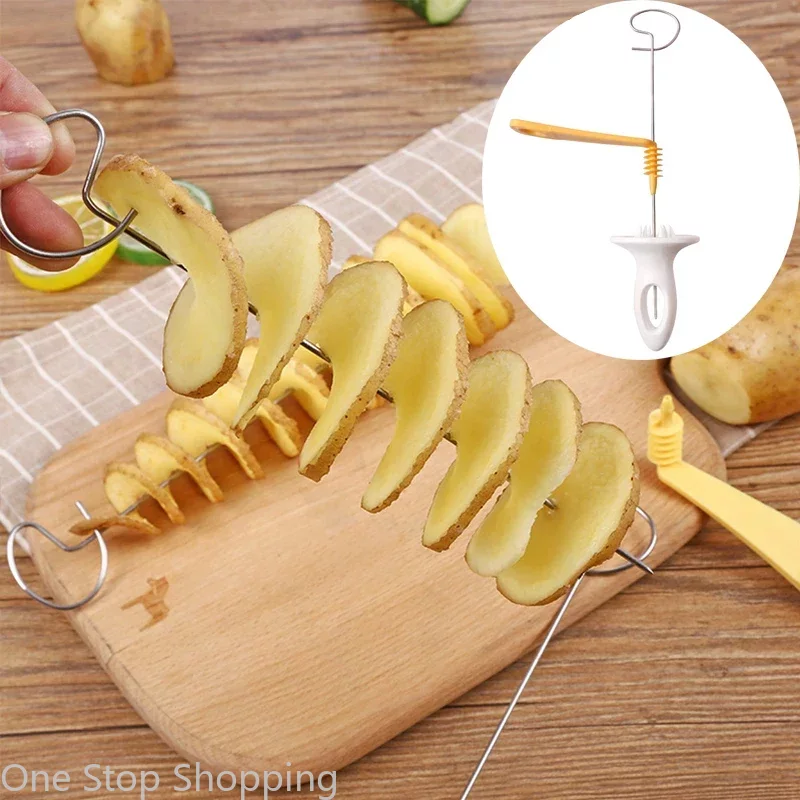 Spiralizer Chips Maker with 4  - огляд і ціна Commercial Potato Peeler