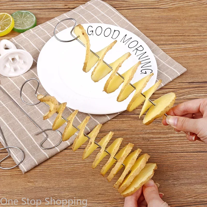 Spiralizer Chips Maker with 4  - огляд і ціна Commercial Potato Peeler