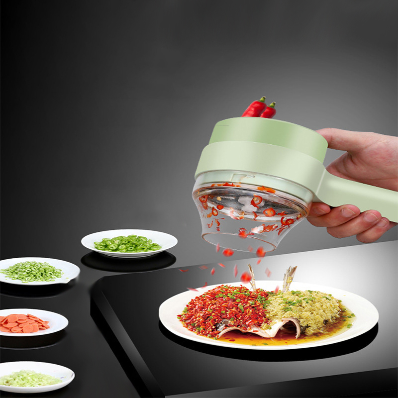 4In1 Electric Vegetable Cutter - огляд і ціна Commercial Kitchen Products