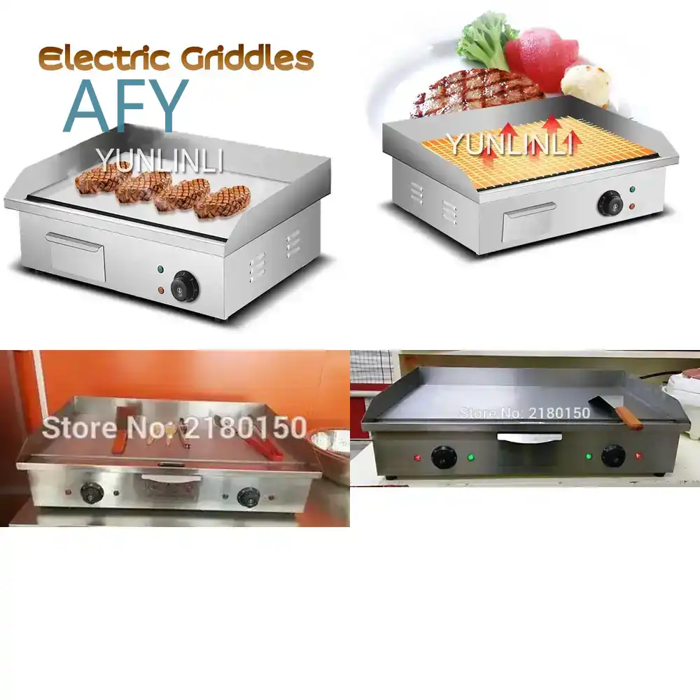 Electric Griddles for Teppanya - огляд і ціна Electric Griddle Flat Top