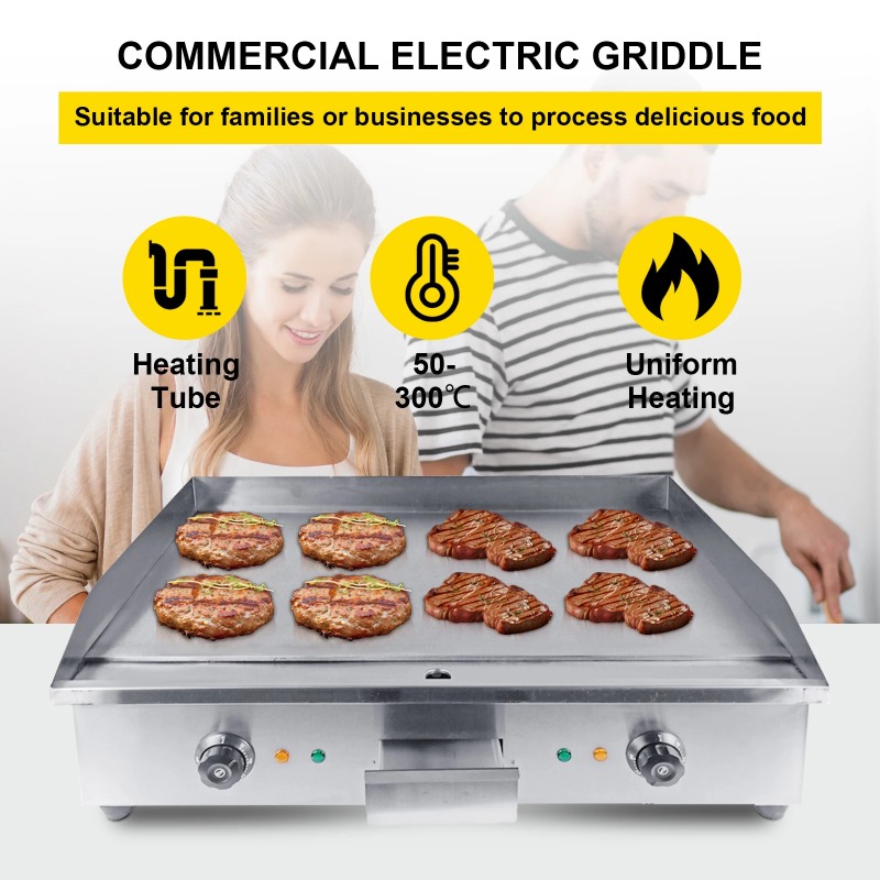 New Product Commercial Electri - огляд і ціна Electric Griddle Flat Top