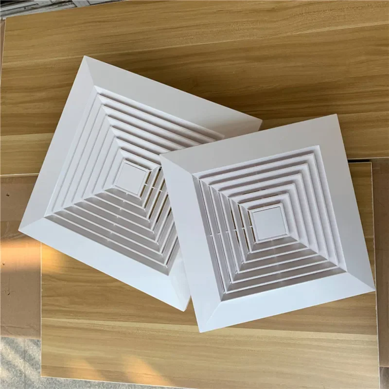 1PCS ABS Square Diffuser Air C - огляд і ціна Commercial Exhaust Hood