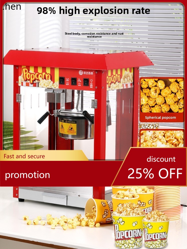 HXL Popcorn Machine Stall Full - огляд і ціна Commercial Popcorn Machine