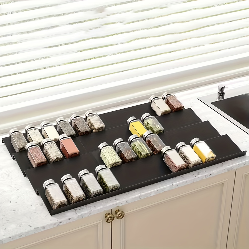 6pcs Expandable Spice Drawer O - огляд і ціна Commercial Kitchen Shelving