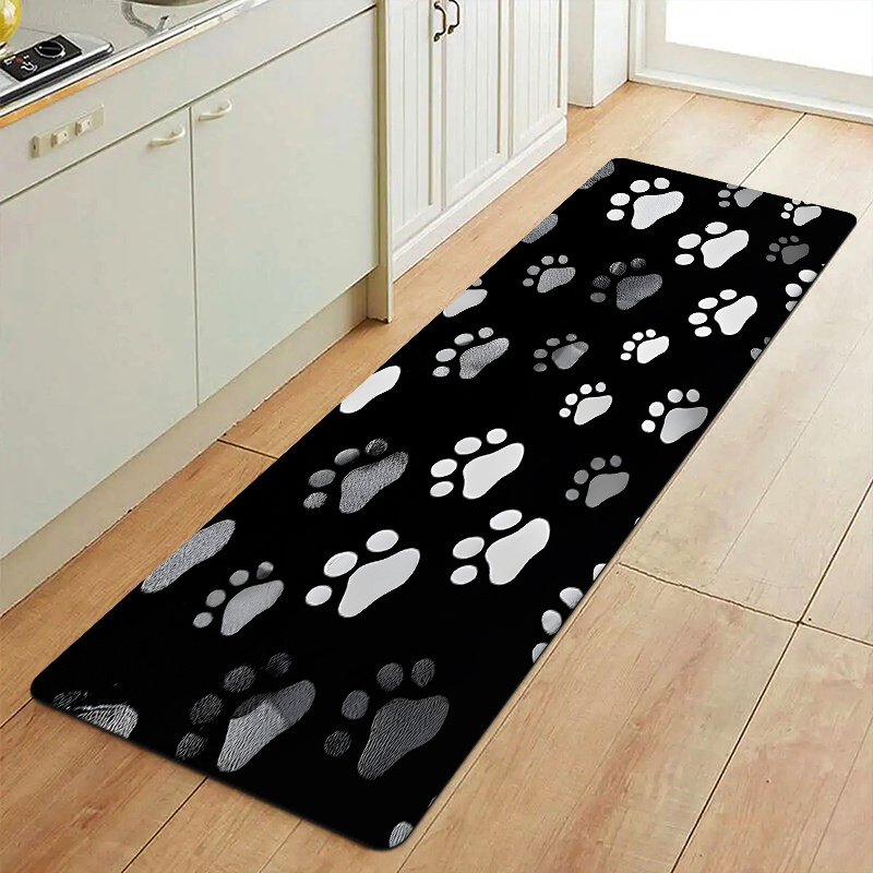 Animal Paw Print Carpet Mat Ru - огляд і ціна Commercial Kitchen Non Slip Flooring