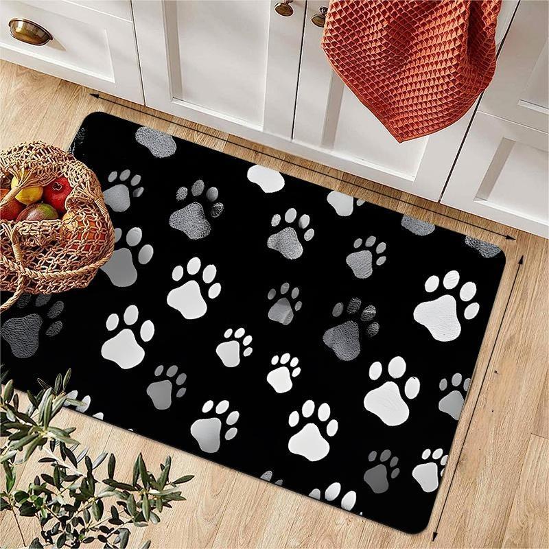 Animal Paw Print Carpet Mat Ru - огляд і ціна Commercial Kitchen Non Slip Flooring