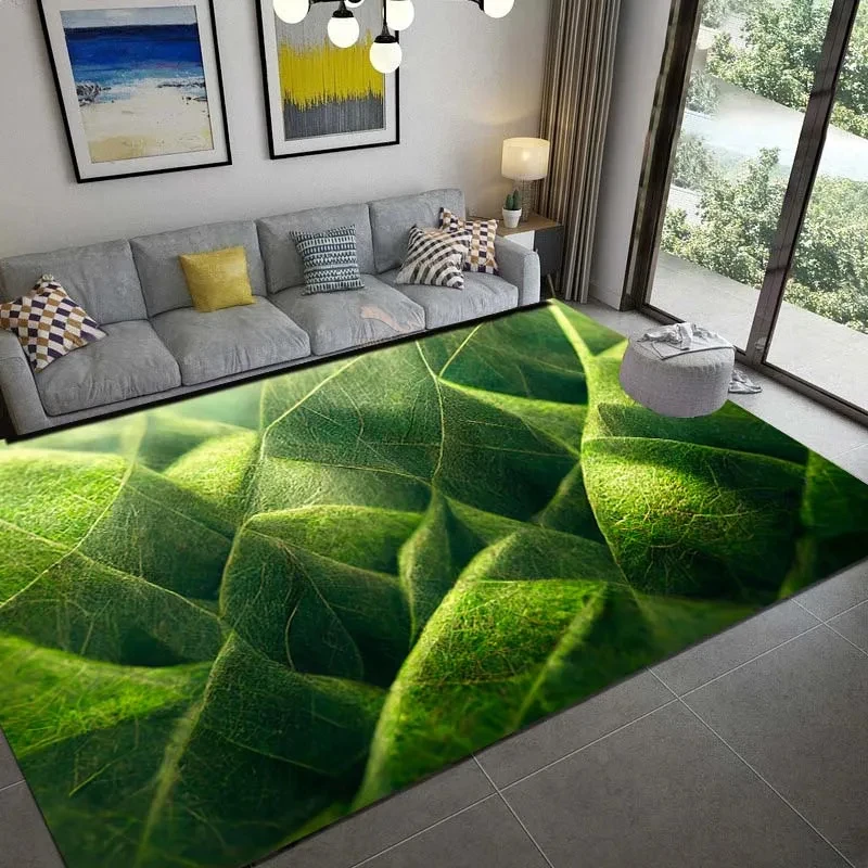 Summer Green Palm Leaves Carpe - огляд і ціна Commercial Kitchen Non Slip Flooring