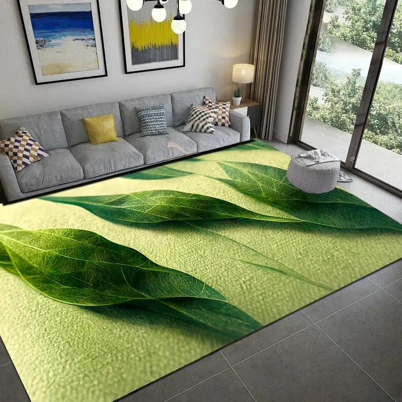 Summer Green Palm Leaves Carpe - огляд і ціна Commercial Kitchen Non Slip Flooring