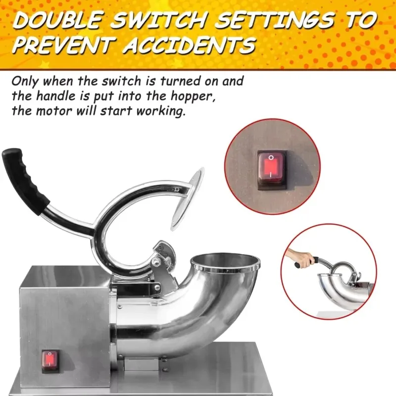 2026 Latest Semi-Automatic Ice - огляд і ціна Commercial Kitchen Ice Machine