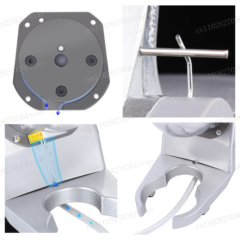 Double Blade Ice Crusher Machi - огляд і ціна Commercial Kitchen Ice Machine